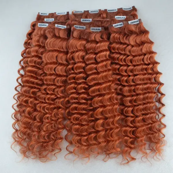 Silky Strands Clip-in Extensions - Auburn
